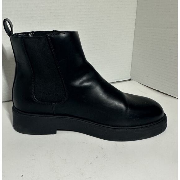 Mix No. 6 Reygha Women’s Black Chelsea Ankle Boots Size 10 W / 41.5 Pull-on - Picture 6 of 13